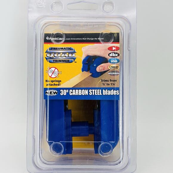 FastCap Edgebanding Pneumatic Quad Trimmer Q.TRIM - 30-Degree Carbon Steel Blade - Picture 9 of 9